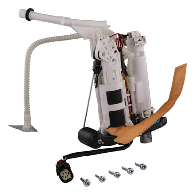 Complete fuel pump module including pump, strainer, fuel regulator and level sender.