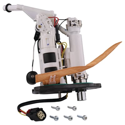 Complete fuel pump module including pump, strainer, fuel regulator and level sender.