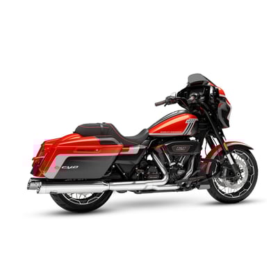 Not homologated. This is a stainless steel racing only slip-on muffler set. The Track Series is designed and built by Dr. Jekill & Mr. Hyde and built for riders that want pure, powerful sound and uncompromised maximum performance. Perfect to compliment custom engine builds for those seeking power without legal limitations. No Smartbox intervention for regulatory control but still comes with three 'push of a button' electronically valve-adjustable sound modes, from open (loud/racing) to closed (cruising). Built in the EU with European parts with the same high-end craftsmanship that is synonym with Dr. Jekill & Mr. Hyde. 
- Three electronically adjustable sound modes, from open to closed 
- No Smartbox intervention for regulatory control 
- Built for uncompromised power 
- Optimal exhaust flow and reduced back pressure 
- 4.5" diameter muffler with 'Track Series' emblem 
- Throaty sound with reduced high frequencies 
- All end caps have four mounting holes, allowing them to be installed in four positions with 90-degree rotation 
- Premium European materials and a precision fit 
- Built in the EU 
- Designed to fit the OEM head pipes and OEM mounting brackets 
- Chrome plated with polished Slash Cut end caps. 