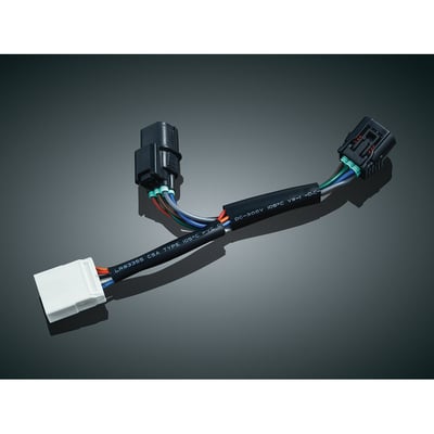 Provides Plug-&-Play capability for Kuryakyn rear accessory lighting products
