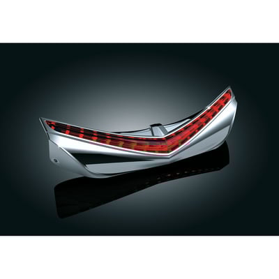 Unmistakable style for your wing! These ultra-bright L.E.D.'s are fully wrapped in fine chrome for an unbeatable look! Functioning as run-brake lights with red or smoke lenses, you'll definitely get noticed! Plug-&-play wiring and simple mounting makes installation a breeze.