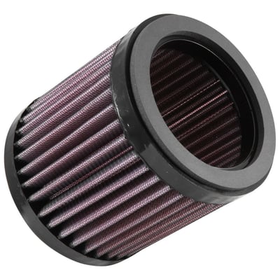 K&N filters are designed to achieve high, virtually unrestricted air flow while maintaining filtration levels critical to ensure long engine life. These high quality K&N air filters are reusable and washable, and they fit many air cleaners as stock replacement. The elements are designed with a ribbed surface that will give you up to 50% more filter area than a regular replacement filter, dramatically increasing air flow.  
- Designed to provide increased horsepower and acceleration. 
- Pleated cotton media provides a large filtration area offering low restriction and long service intervals. 
- Multi-layers of woven cotton gauze media offers excellent filtration. 
- Fits directly into OEM Airbox with application specific Sealing Bead ensuring a precise fit. 
- No fuel management modification are normally required to obtain increased performance. 
- Washable and reusable
