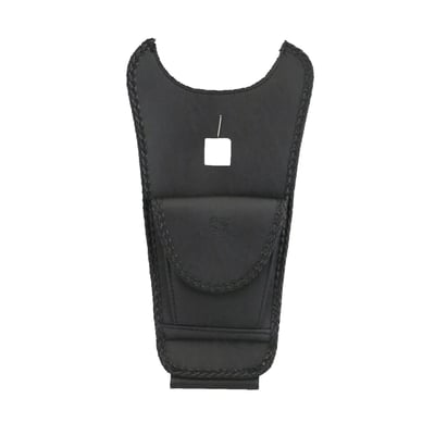 A Tank Bib, perfect for preventing damage or covering exisiting scratches, with braided edges, easy-to-open pouch and soft, fabric-lined interior. The flap has a hook and loop, so it can be tighly closed. The soft backside protect the paint.