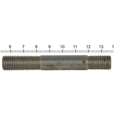 8 used, 7/16-24 threaded on both ends, 3 inch long