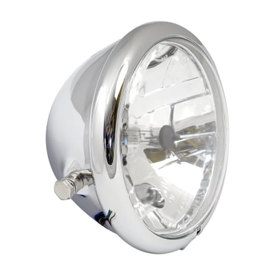 - Clear ECE approved lens
- Without H4 light bulb