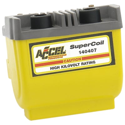 Good starting and dependable performance, with electronic ignition systems. Up to 67% higher voltage output than stock coils offer. Custom replacement dual fire coil.