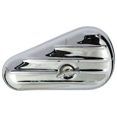 Right side. 
OEM ribbed style. 
OEM replacement reference 3452-36 (OEM is black)