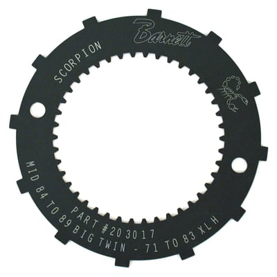 Used with Barnett Scorpion clutches only. Designed to lock the outer clutch basket to the inner clutch hub.
