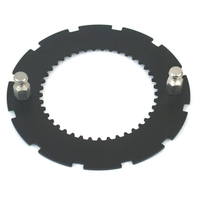 Used to hold clutch shell from turning, when clutch hub nut, engine and transmission sprockets are removed or installed.