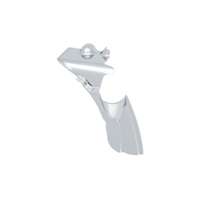 The rear oil panel accent for Indian is a classic chrome cover that surrounds the oil filler cap and covers the wrinkle black base of the motor with gleaming chrome. Made from quality die-cast aluminum. Can be installed by itself, but is styled for a cohesive look with the addition of the inner primary cover 863249, starter end cover 863287 and 860721 tranmission center cover, all sold separately. Easy installation using high-strength 3M® VHB™ adhesive.