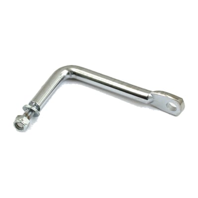 Chrome plated steel.
Used in combination with swingarm style frames.
Oil filter mounting bracket to allow installation of the vintage Panhead style oil filter kit, like MCS 900270.
OEM replacement reference 63860-58A