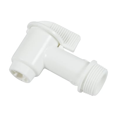 PVC; 3/4" threaded; Fits 60 and 200 liter oil drums; Will fit small oil drum fittings