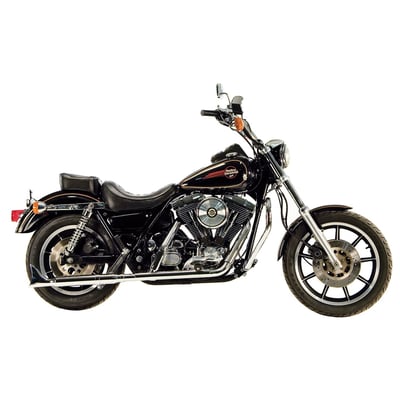 Popular classic conversion. Takes all mufflers with stock 1-3/4" inlet. Incl. Paughco 718-0 and 718-01 hanger brackets. Heatshield front 902387 front lower notched 902392, rear 903537. 
Note: Heatshields must be ordered separately when required. 

  INCL 2 BRACKETS