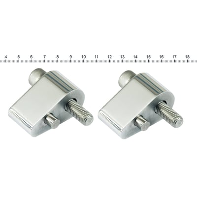 Used to offset the passenger floorboards outwards for a more comfortable seating position and to keep feet and clothing away from exhaust pipes, painted side covers, chrome primary cover and chrome derby cover