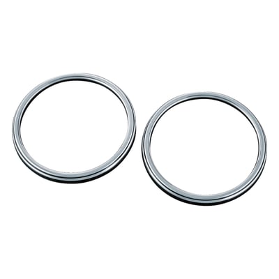 Chrome plated, trick looking & easy to install.