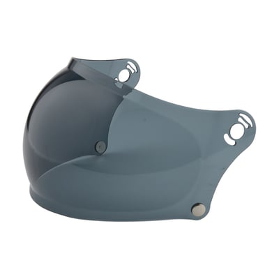 By City smoked bubble visor is compatible with all our Roadster II models, as it has magnetic easy opening buttons and safety closing. With this design you will have an excellent vertical and lateral vision, and its simple mounting and dismounting system allows you to change the visor quickly.