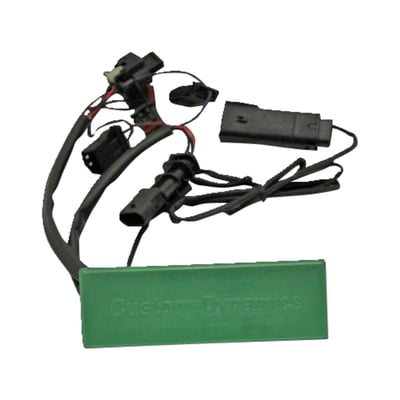 Plug & play installation. 
For models with center rear taillight. 
Converts rear (1156 bulb) turn signals to run-brake-turn function. 
With built-in 'heatless' load equalizer, works with LEDs or incandescent bulbs. 
Choice from 10 user selectable built in brake light strobe/flash Patterns (user can also select no strobe/flash on brake). 
Ability to apply brake strobe/flash patterns on center taillight only, rear turns only, or rear turns & center taillight. 
The 'SMART Function': If brake strobe/flash is turned on, strobe/flashing will be paused on turn signal if simultaneous braking and turning. 
Includes 10 user selectable running light intensities to match intensity of the center taillight. Built in  short circuit protected. Sealed in a weather tight case. 
Slim line design Dimension: 4.2" (10.7cm) x 1.4" (3.6cm) x 0.6" (1.5cm). 
Note: Rear turn signals must be converted to red color for DOT compliance. Note that red is not EU compliant.