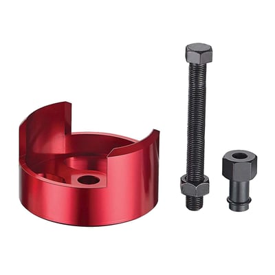 Used to release clutch spring for removal and installation of the clutch spring retaining ring. An adapter for XL Sportster models is included.