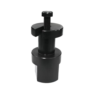 Used to simulate the sprocket shaft side of a flywheel so that the flywheel lateral end play can be measured and adjusted through the Timken (sprocket shaft) bearing set.