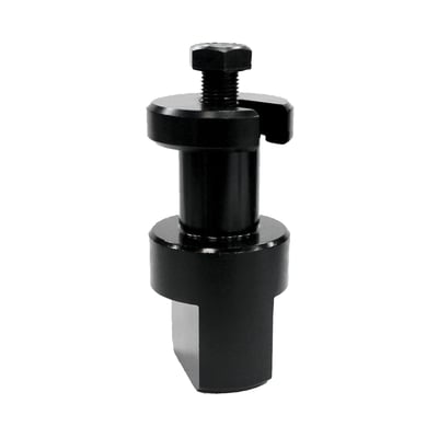 Used to simulate the sprocket shaft side of a flywheel so that the flywheel lateral end play can be measured and adjusted through the Timken (sprocket shaft) bearing set.