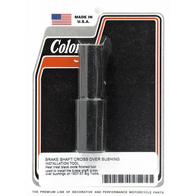 Installs 929659 / OEM 47755-31 brake cross shaft bushings. Heat treated steel. 