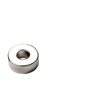 Approx. 15mm OD and 6mm ID. Large. Ring Neodymium magnet. A universal and powerful magnet. For speedo sensor drive or other use.
Note: See 930359 for small ring magnet. 10mm OD and 4mm ID