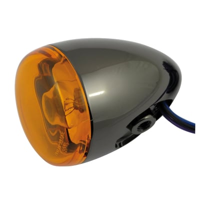 Compatible with following mounting hardware:
Turn signal stand-off directional support, 00-up style.
OEM replacement reference 68821-00 (= chrome version).
- 932071. Chrome
- 932072. Black