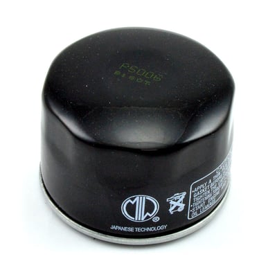 Oil is the life-blood of an engine, especially in high revving motorcycle engines. Paying for premium filters is well worth the cost when you consider the components that make up an oil filter and what would be the result of filter failure. Its not the place to save a few dollars!
MIW oil filters are produced with a vision to provide the highest standards required by modern motorcycles. The method of filtration is resin impregnated micropore paper. Using a high grade cotton linter fibre, to give unparalleled durability during filtration. The cotton linter element composes of fibre strands, with differing thicknesses. With thicker strands on the outer wall of the filter, to catch larger metallic particles and thinner strands making up the inner wall, catching even the smallest particles. The multi strand microscopic fibers provide superb porosity for oil flow, even after contamination.
Premium oil filters provide many benefits, including:
- A 20% thicker base provides higher thread strength, easier thread engagement, positive inner-element support, and consistent gasket compression.
- Rigid element supports resist vibration, and high and low temperatures. They will not deform under constant spring-load pressure.
- Heavy duty center tubes and cans which can withstand exposure to a wide range in flow and pressure.
- High tech media and other technological improvements that give MIW premium filters the edge over AM and OE filters.