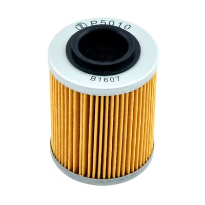 Oil is the life-blood of an engine, especially in high revving motorcycle engines. Paying for premium filters is well worth the cost when you consider the components that make up an oil filter and what would be the result of filter failure. Its not the place to save a few dollars!
MIW oil filters are produced with a vision to provide the highest standards required by modern motorcycles. The method of filtration is resin impregnated micropore paper. Using a high grade cotton linter fibre, to give unparalleled durability during filtration. The cotton linter element composes of fibre strands, with differing thicknesses. With thicker strands on the outer wall of the filter, to catch larger metallic particles and thinner strands making up the inner wall, catching even the smallest particles. The multi strand microscopic fibers provide superb porosity for oil flow, even after contamination.
Premium oil filters provide many benefits, including:
- A 20% thicker base provides higher thread strength, easier thread engagement, positive inner-element support, and consistent gasket compression.
- Rigid element supports resist vibration, and high and low temperatures. They will not deform under constant spring-load pressure.
- Heavy duty center tubes and cans which can withstand exposure to a wide range in flow and pressure.
- High tech media and other technological improvements that give MIW premium filters the edge over AM and OE filters.