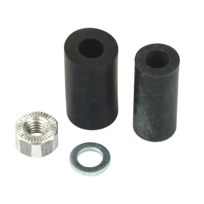 Fits satin stainless white & chromed white SG type BL1000 series, type 1, 11.5 mm mounting rubber and nut