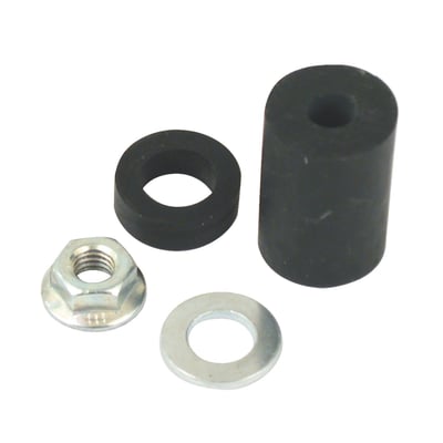Fits all black powder coated BL1000 series, type 2, 16,5 mm mounting rubber and nut