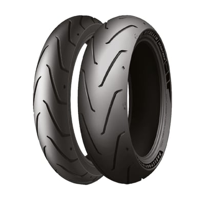 The tire for Harley-Davidson’s high-performance motorcycles. 
The most advanced 2CT and 2CT+ compounds ever used in Michelin Scorcher tires provide outstanding levels of wet and dry grip with wear resistance in the center of the tread and optimised grip on the shoulders. Tuned radial casing for maximum handling performance and the co-designed tread pattern and co-branded sidewall with Premium Touch technology™ complement the styling.  
- Excellent grip on dry and wet surfaces. 
- Good cornering performance. 
- Uncompromising off-road traction. 
- With 'Harley-Davidson' on the side wall.