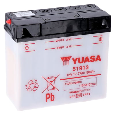 Engineered to protect against corrosion, withstand vibration and deliver more cranking power to your motorcycle. 