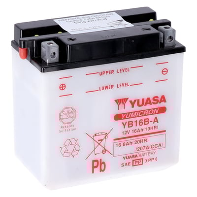 Engineered to protect against corrosion, withstand vibration and deliver more cranking power to your motorcycle. 