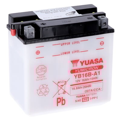 Engineered to protect against corrosion, withstand vibration and deliver more cranking power to your motorcycle. 