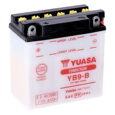 Engineered to protect against corrosion, withstand vibration and deliver more cranking power to your motorcycle. 