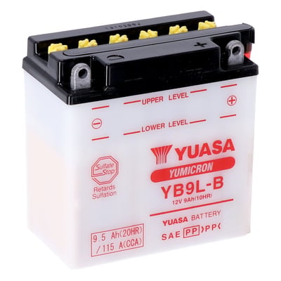 Engineered to protect against corrosion, withstand vibration and deliver more cranking power to your motorcycle. 