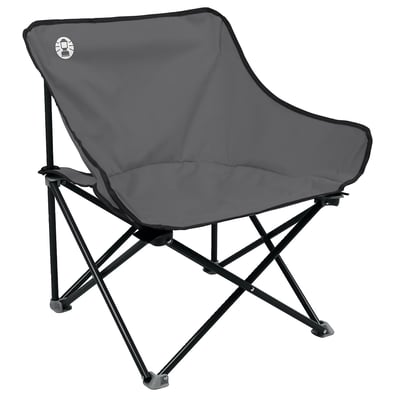 Wherever you go, from the beach to the festival or just to the campsite, the Coleman Kick Back Chair PDQ is ideal for a nice rest. This low camping chair has a compact size and light weight of only 2.5 kg. Both the integrated carrying handle and the supplied polyester carrying bag ensure that you can easily take this Kick Back Chair PDQ with you wherever you go. This affordable chair is made of a sturdy aluminum frame and is very comfortable for its small size.
