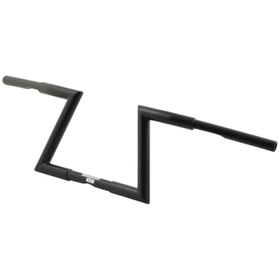 Black powder coated; Steel; With approval; 3-hole; Fits 1" diameter risers; Approx. dimensions: 23cm high x 90cm wide. 
Note: Check your local MCS dealer or the MCS sales department for exact type of approval and validity on bike model and years on the test report.