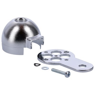 Chrome. Used with 7-1 late LED & early 4-1 style MMB indicators instruments