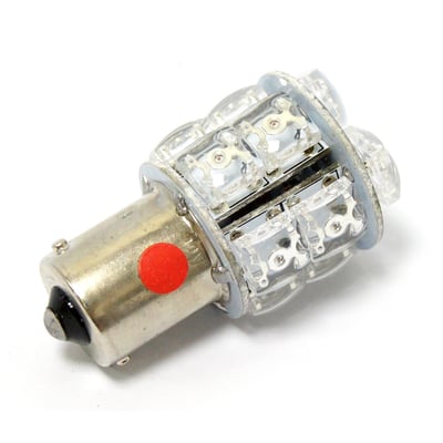 With (3156) single function. SuperFlux LED bulbs are designed to provide a wide viewing angle for uniform lighting. Comes with 13 LEDs.