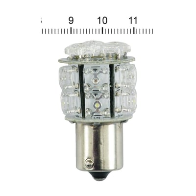 With (3157) dual function. SuperFlux LED bulbs are designed to provide a wide viewing angle for uniform lighting. Comes with 13 LEDs.