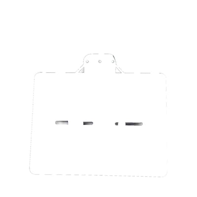 Black. For United Kingdom license plates measuring 178mm x 227mm. Not designed for use with a taillight. License plate illumination must be ordered separately as 943294. Made from 1.5mm thick steel, with a black wrinkle powder coated finish. For left and right side use. The horizontal elongated mounting holes allow further horizontal adjustments for a snug fit on the bike. The L-shaped mount bracket is 35mm wide and made of 6mm thick steel. 
Note: Not designed for installation of a taillight. 
Note: License plate illumination light is not included and can be ordered separately as 943294.