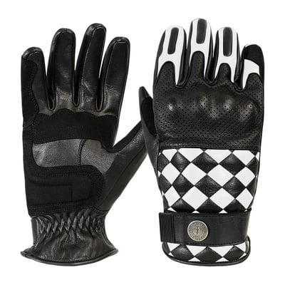 The John Doe Tracker is not only an extremely solid motorcycle glove, but the intricate details such as a touchscreen compatibility and wrist protectors make it extremely elegant. The cowhide leather is reinforced where you’d need it, and perforated where you’d want it. The pre-curved fingers give you a secure grip on the handlebars on longer journeys, and the velcro strip on the wrist allows you to adjust the Tracker to an exact fit.

• CE certification: EN 13594:2015
• Full grain cowhide leather
• Adjustable wrist strap closure
• Elastic wrist
• Touchscreen compatibility
• Ergonomic pre-curved fit
• Flex knuckles with padded knuckle armor
• Reinforced padded palm
• Perforated leather for breathability
• John Doe brand logo