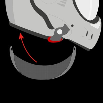 Adjust cheek pads to your morphology for optimal comfort!