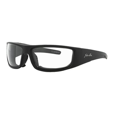The John Doe Sunliner sunglasses are high-quality photochromic motorcycle and leisure sunglasses. Thanks to their photochromic lenses, these stylish sunglasses automatically adapt to the light conditions: the brighter the surroundings, the darker the lenses become. These allrounder sunglasses will make replacing the lenses at night or riding without sunglasses a thing of the past. Removable foam padding offers excellent protection against wind and turbulence.
Features: 
•	Shatterproof, polarized photochromic lenses made from 100% polycarbonate
•	100% polycarbonate durable frame
•	Self-tinting in matter of seconds in all light conditions
•	Removable foam padding for better wind protection
•	UV-400 filter against harmful UVA, UVB, UVC rays and harmful blue light
•	CE3 classified