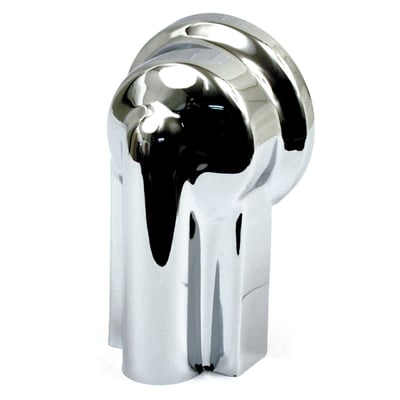 Fits over the OEM oil filter housing to give the appearance of a chrome plated housing.
Easy installation.