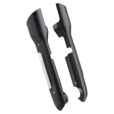 Made of unpainted black ABS plastic. Easy to install. Comes complate with white stickers, all required installation hardware and instructions for assembly.
