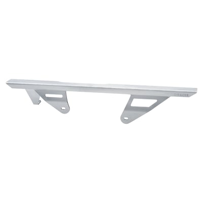 Made of aluminum with a brushed finish. Chain protection in style!