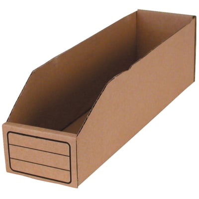 400X100X110mm. Dimensions are approx. deep x wide x high in mm. Multi purpose heavy duty cardboard storage box for adequate parts inventory control in shop, warehouse or workshop.
